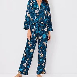 NWT Ann Taylor Floral Pajama Set